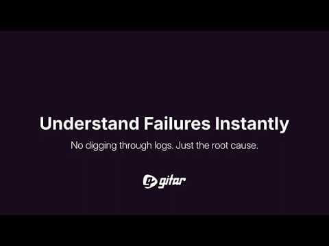 Gitar - Understand Failures Instantly